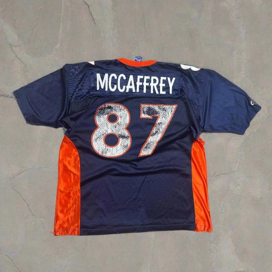 NFL 90s McCaffrey Denver Broncos Jersey (XL)