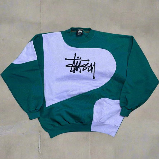 Rework Stussy Sweatshirt (XL)