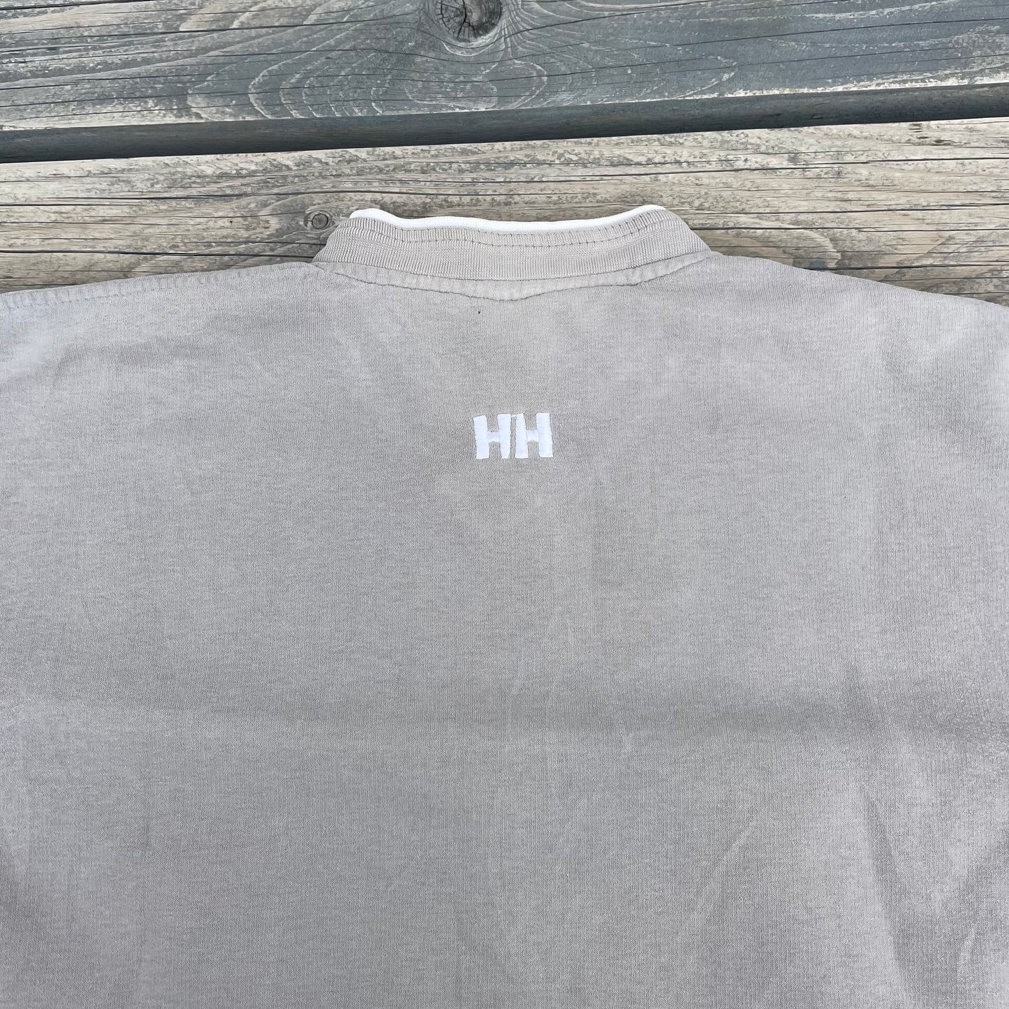 vintage HellyHansen embroidered spellout sweatshirt