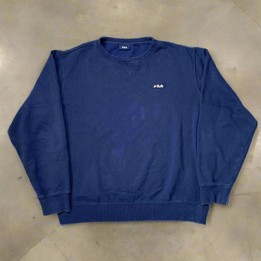 Vintage FILA embroidered logo sweatshirt