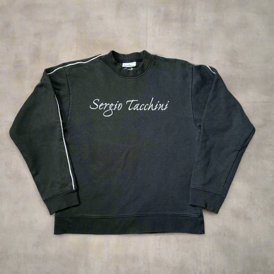 Vintage Sergio Tacchini Embroidered Logo sweatshirt