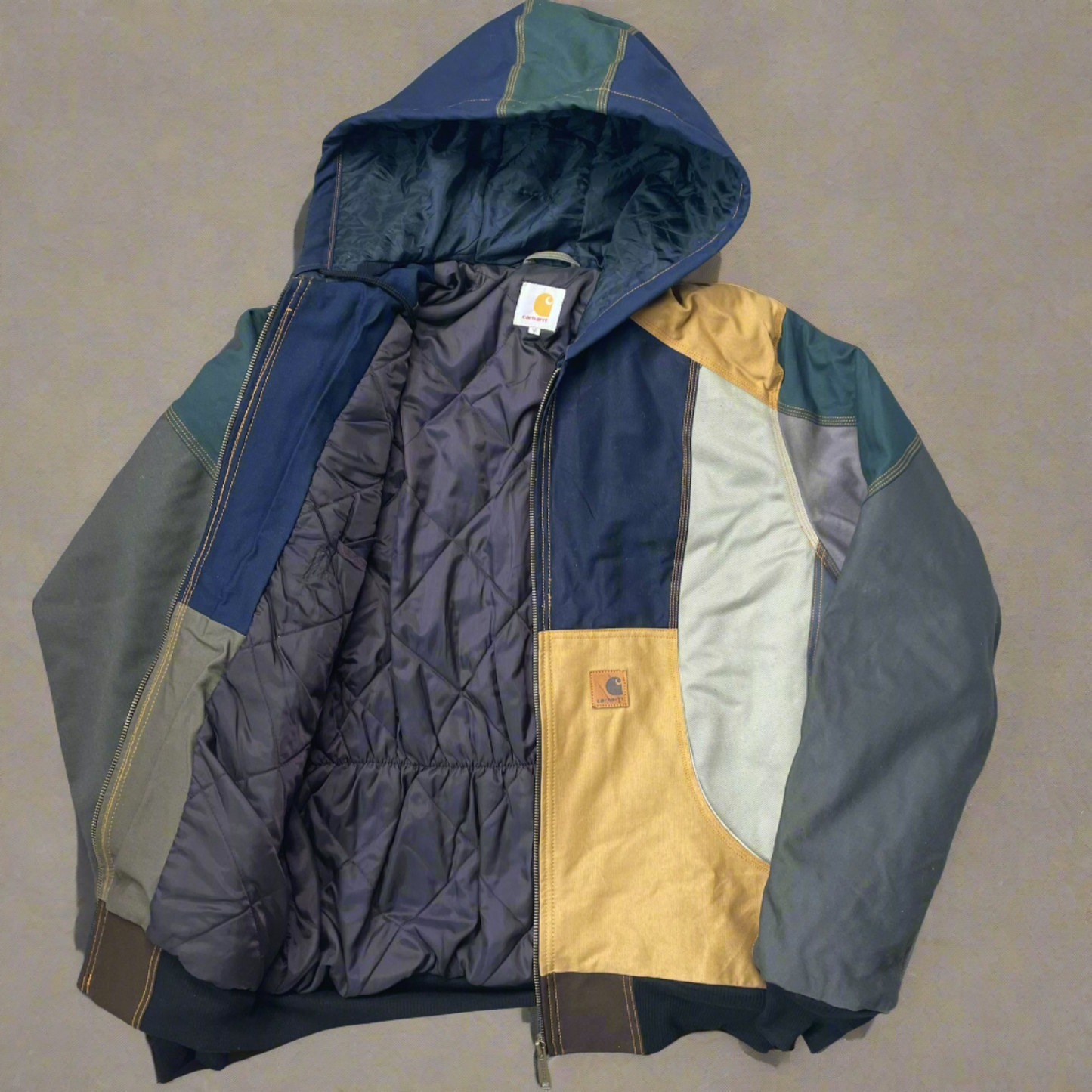 Vintage Rework Carhartt Patchwork Jacket